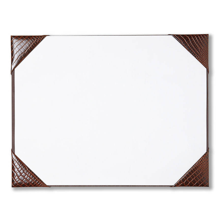 Leather Desk Blotter Pad  WAUCUST415B
